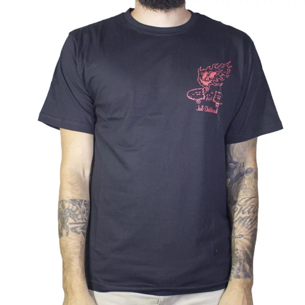 CAMISETA JAIL GHOST - PRETO